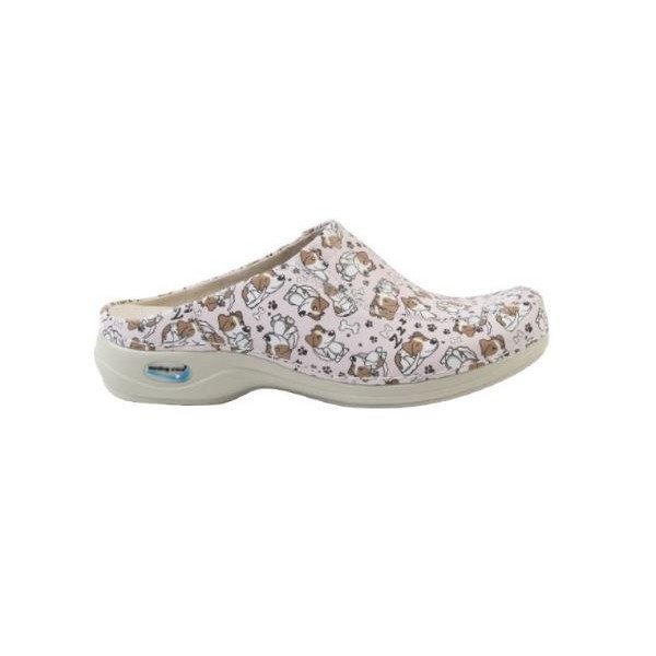 ZUECO WASH´GO C/ELASTICO PARIS -WG4F53 PERROS T/37