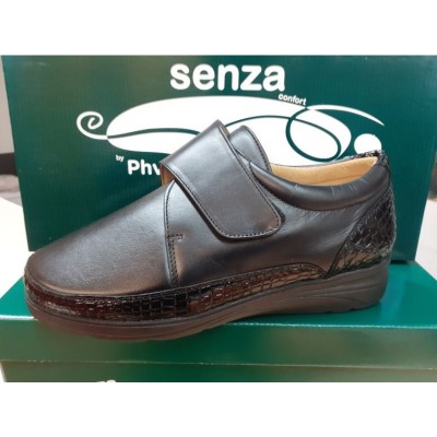 ZAPATO GERIATRICO DIABETICO NEGRO 2100 SENZA T/38