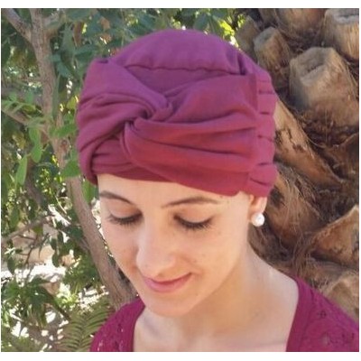 TURBANTE ORQUIDEA GRANATE 114041.GR EMO T/U