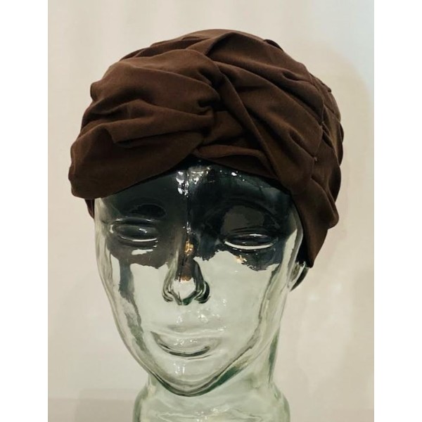 TURBANTE ORQUIDEA CHOCOLATE 114041.CH EMO T/U