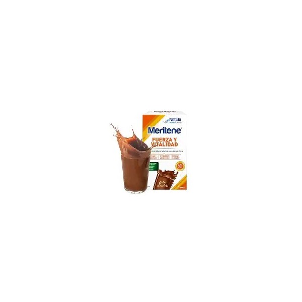 MERITENE FUERZA Y VITALIDAD BATIDO 15 SOBRES 30 G SABOR CHOCOLATE
