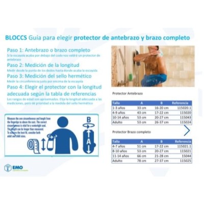 PROTECTOR PIERNA COMPLETA ADOLESCENTE BLOCCS 115046 EMO