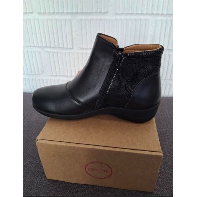 BOTA CREMALLERA PALA ELASTICA T/39 NEGRA