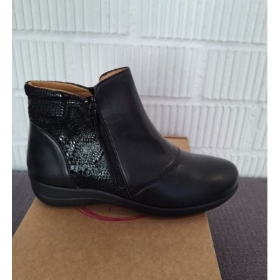 BOTA CREMALLERA PALA ELASTICA T/39 NEGRA
