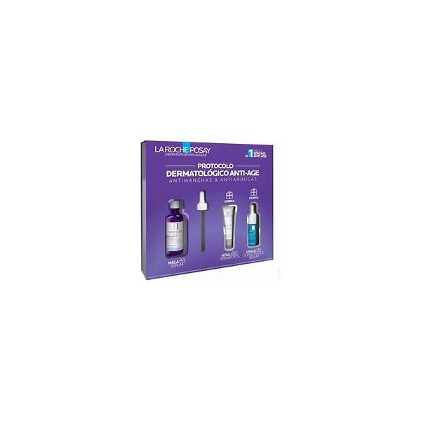 LA ROCHE POSAY COFRE SERUM MELAB3 30 ML + MELAB3 NUIT 15 ML + ANTHELIOS FLUIDO MANCHAS 15 ML REGALO