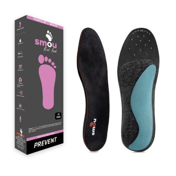SMOU FLATFOOT PLANTILLA PIE PLANO EMO T-39/40