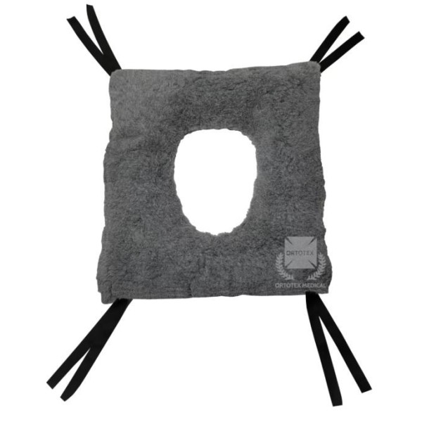COJIN CUADRADO CON AGUJERO GRIS REF 2478 ORTOTEX