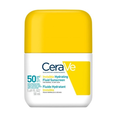 CERAVE FLUIDO PROTECTOR INVISIBLE HIDRATANTE SPF 50+ 50 ML