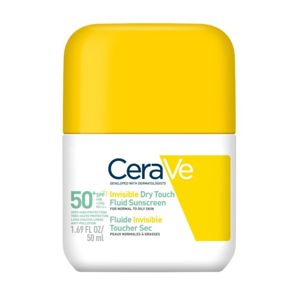 CERAVE FLUIDO PROTECTOR INVISIBLE OIL CONTROL SPF 50+ 50 ML