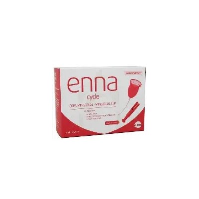 COPA MENSTRUAL ENNA CYCLE EASY CUP 1 UNIDAD TALLA S (CON APLICADOR)