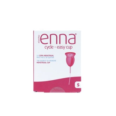 COPA MENSTRUAL ENNA CYCLE EASY CUP 1 UNIDAD TALLA S (CON APLICADOR)