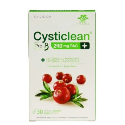 CYSTICLEAN PRO-B 240 MG 30 CAPSULAS