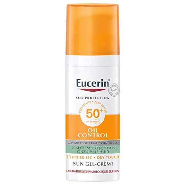 EUCERIN SUN PROTECTION 50+ GEL CREME ROSTRO OIL CONTROL 1 ENVASE 50 ML