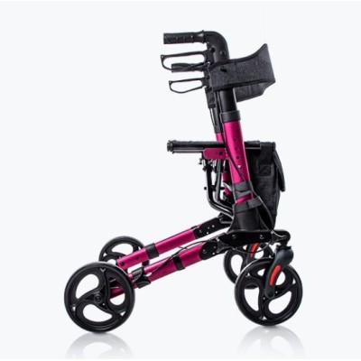 ANDADOR ALUMINIO PLEGABLE MAGNUM 43CM FUCSIA TOTAL CARE