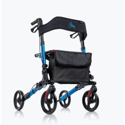 ANDADOR ALUMINIO PLEGABLE MAGNUM 43CM AZUL TOTAL CARE