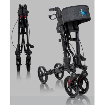 ANDADOR ALUMINIO PLEGABLE MAGNUM 43CM AZUL TOTAL CARE