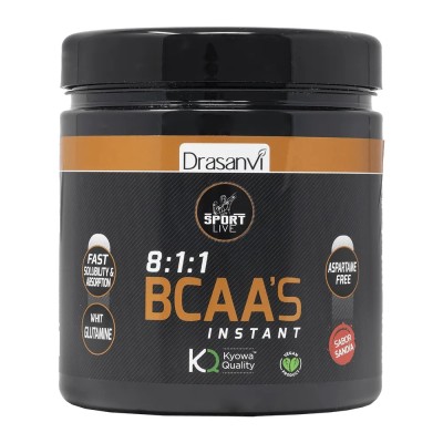 DRASANVI SPORT LIVE BCAAS + GLUTAMINA SABOR SANDIA 275 G