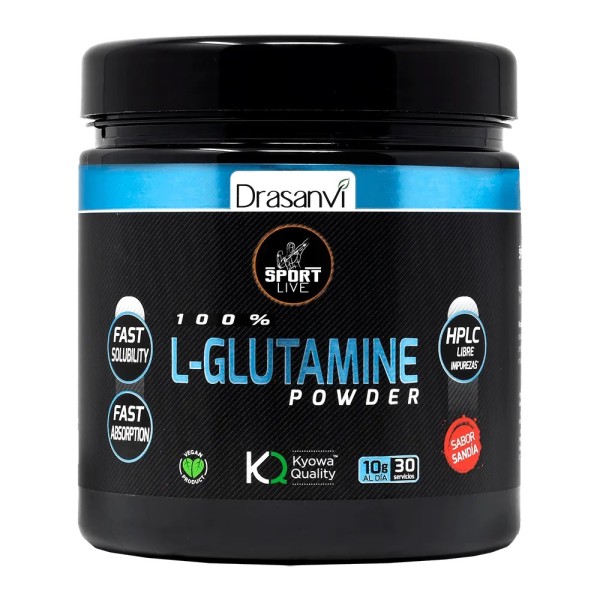 DRASANVI SPORT LIVE L-GLUTAMINE POWDER SABOR SANDIA 300G