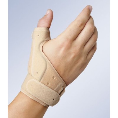 MUÑEQUERA FERULA C/PULGAR BEIG M670 ORLIMAN T/1