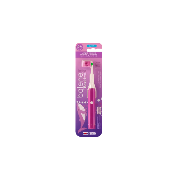 CEPILLO DENTAL JUNIOR BALENE BY BEXIDENT 1 UNIDAD DUREZA SUAVE COLOR LILA