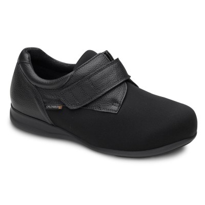 CALZADO UNISEX VELCRO LICRA NEGRO 0710 CALZAMEDI T/42