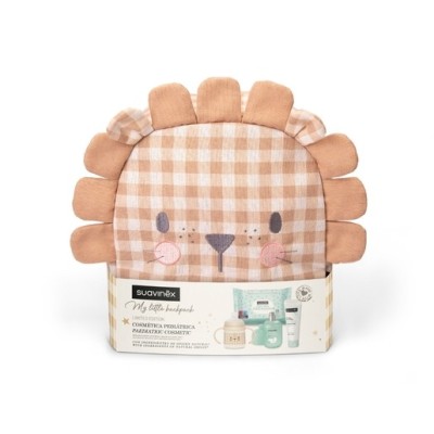 SUAVINEX BABY MY LITTLE BACKPACK LEON 1 ENVASE CREMA DEL PAÑAL 300 ML + 1 ENVASE BABY COLOGNE 100 ML