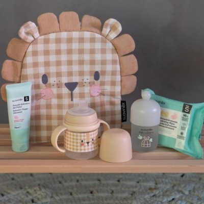 SUAVINEX BABY MY LITTLE BACKPACK LEON 1 ENVASE CREMA DEL PAÑAL 300 ML + 1 ENVASE BABY COLOGNE 100 ML
