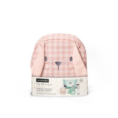 SUAVINEX BABY MY LITTLE BACKPACK CONEJO 1 ENVASE BABY COLOGNE 100 ML + POMADA 1 TUBO 50 ML + TOALLIT