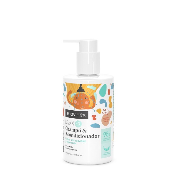 SUAVINEX KIDS CHAMPU & ACONDICIONADOR 1 BOTELLA 300 ML