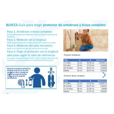 PROTECTOR ANTEBRAZO ADOLESCENTE BLOCCS 115043 EMO