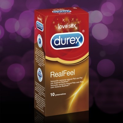 DUREX REAL FEEL 12 UNIDADES