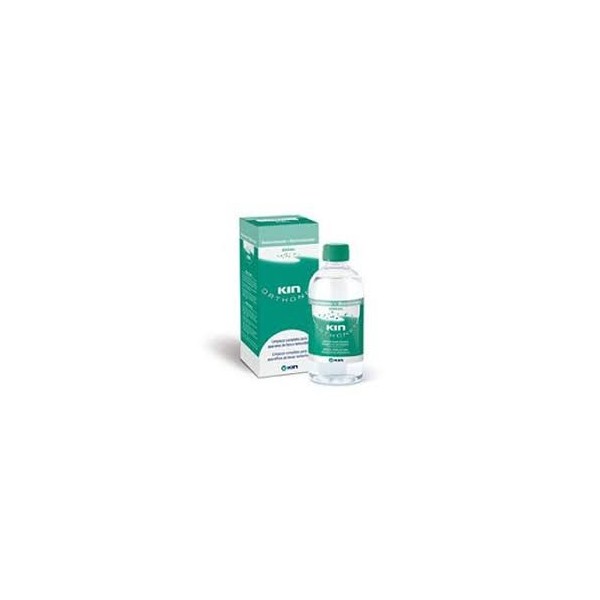 KIN ORTHONET DESINCRUSTANTE SEMANAL LIMPIEZA PROTESIS DENTAL 1 FRASCO 500 ml