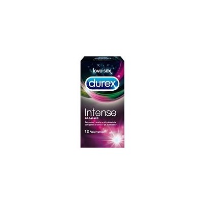 DUREX INTENSE ORGASMIC PRESERVATIVOS 12 PRESER