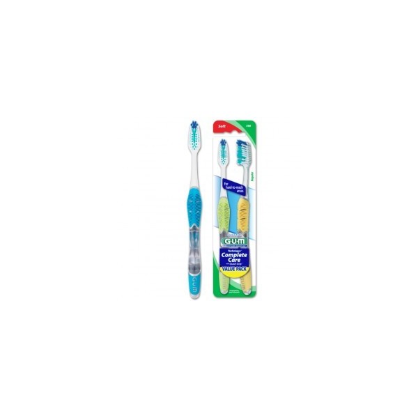 CEPILLO DENTAL ADULTO GUM PRO 1525 SUAVE PACK DUO