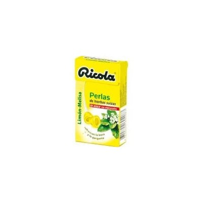 RICOLA PERLAS SIN AZUCAR LIMON 25 G