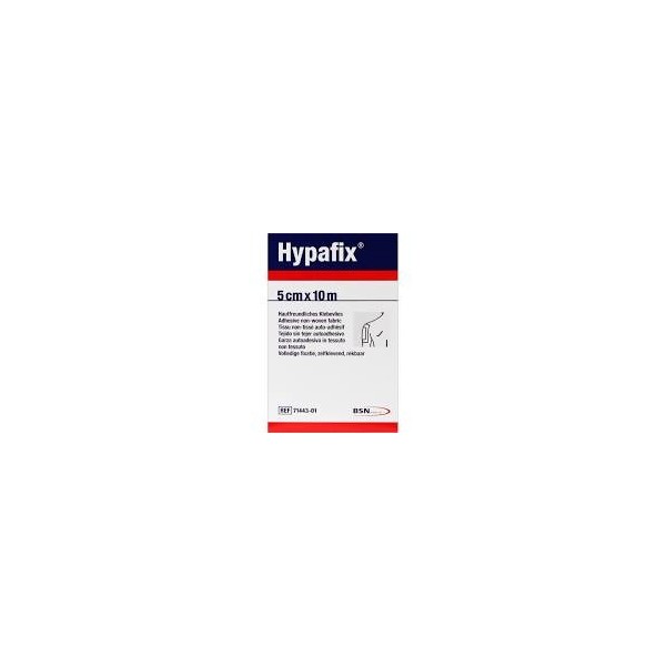 HYPAFIX GASA ADHESIVA PARA FIJACION DE APOSITOS 1 UNIDAD 10 m x 5 cm