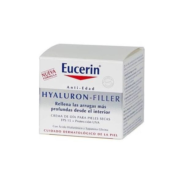 EUCERIN ANTIEDAD HYALURON FILLER DIA FPS 15 PIEL SECA 1 ENVASE 50 ml