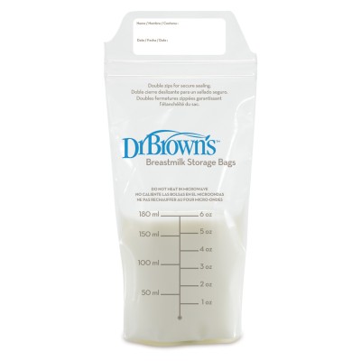 Dr brown's bolsas leche materna