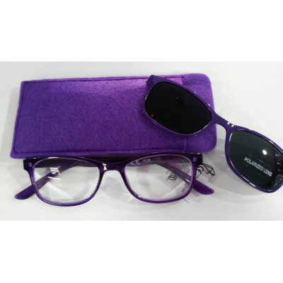 GAFA DE PRESBICIA CLIP-ON 1.5+ MORADO