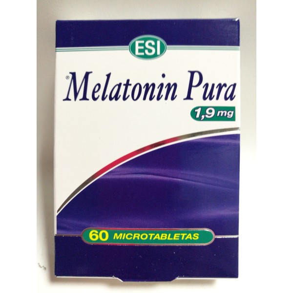 MELATONIN PURA ESI 1,9 mg 60 TABLETAS