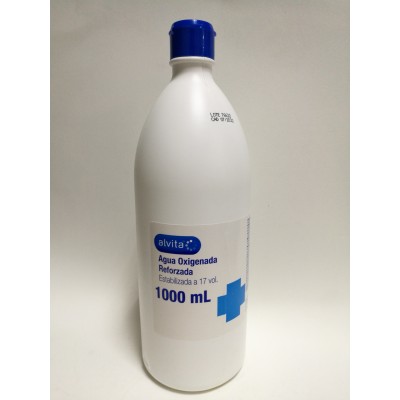 ALVITA AGUA OXIGENADA REFORZADA 1000 ML