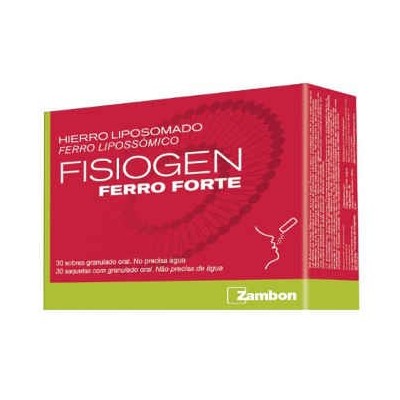 FISIOGEN FERRO FORTE 30 SOBRES