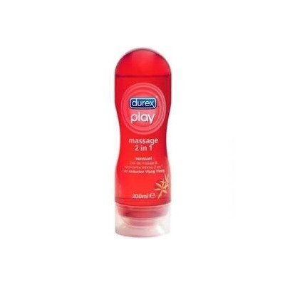 Durex play massage sensual rojo 200ml