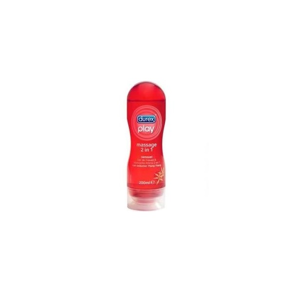 Durex play massage sensual rojo 200ml