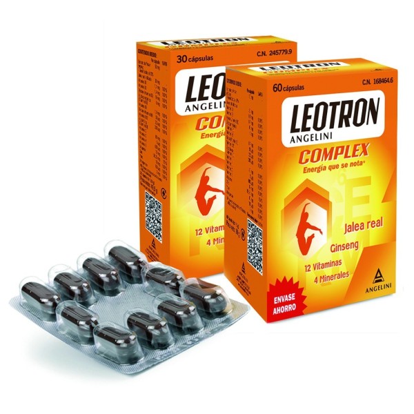 LEOTRON COMPLEX ENERGÍA QUE SE NOTA 30 CÁPSULAS