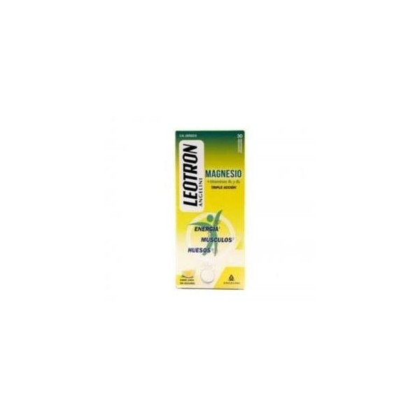 LEOTRON MAGNESIO 36 COMPRIMIDOS EFERVESCENTES SABOR LIMON