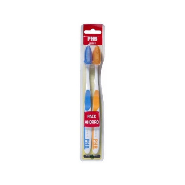 CEPILLO DENTAL ADULTO PHB PLUS SUAVE DUPLO