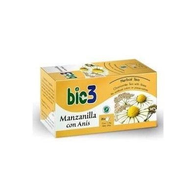 BIO3 MANZANILLA CON ANIS 1.4 G 25 FILTROS