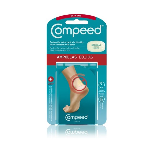 COMPEED AMPOLLAS EXTREME 5 UNIDADES