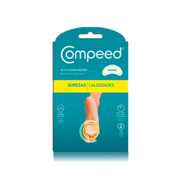 COMPEED DUREZAS HIDROCOLOIDE TALLA MEDIANA 6 UNIDADES